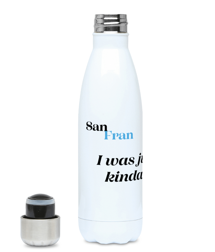 San Fran Lyrics 500ml Water Bottle